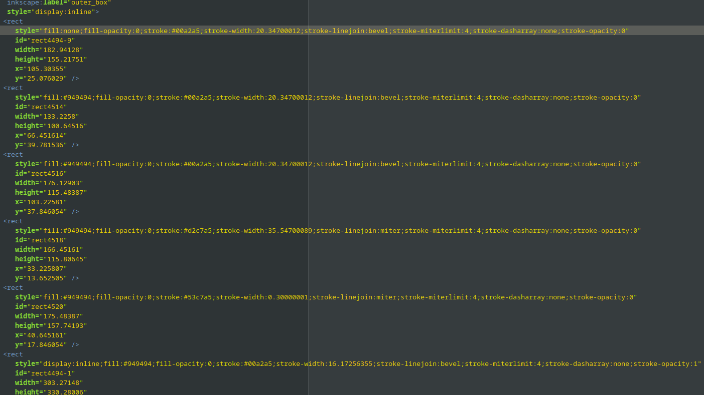 Die Dateien von Vektorgrafiken beherbergen lediglich Informationen wie die Form der Objekte, deren Farben sowie die Koordinaten der Objekte.