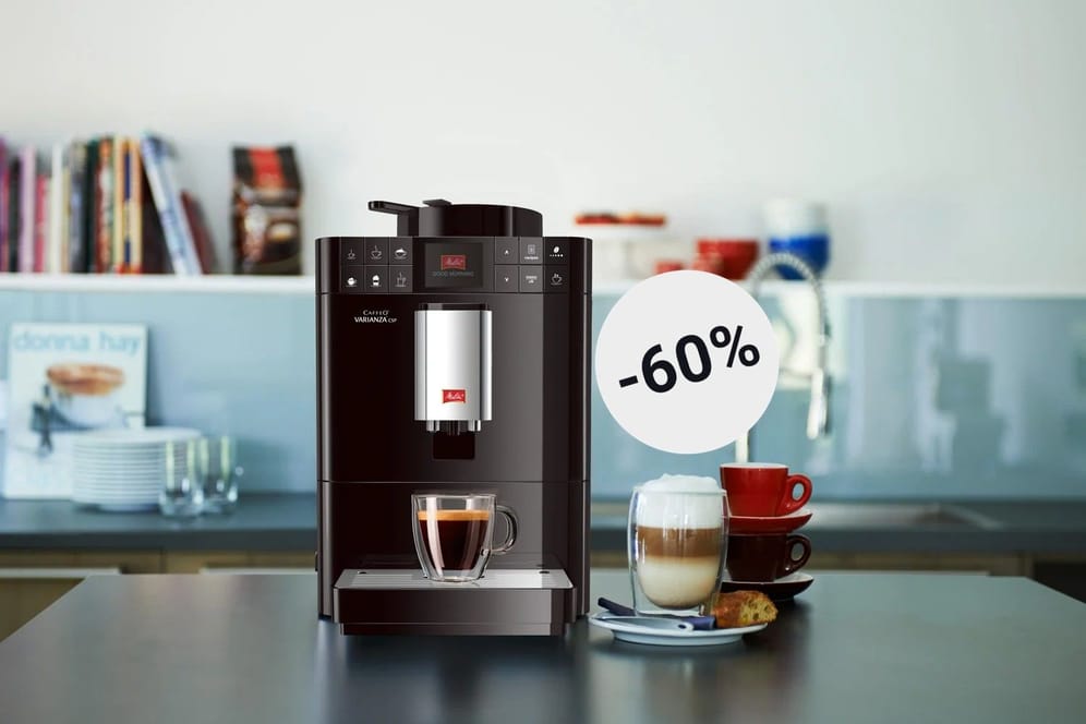 Küchengeräte im Angebot: Lidl reduziert Melitta-Kaffeevollautomaten, Pfannen und mehr radikal.