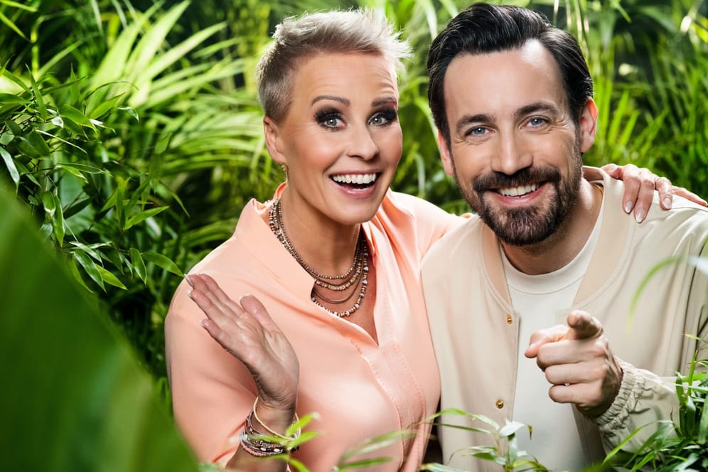 Sonja Zietlow und Jan Köppen: Heißen in diesem Jahr erstmals zusammen zum Dschungelcamp willkommen.