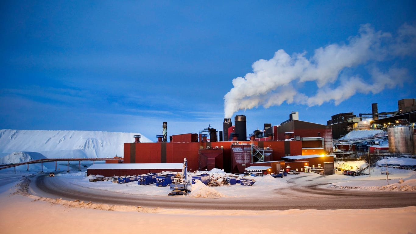 Das schwedische Bergbauunternehmen LKAB: In der Nähe von Kiruna liegen mehr als eine Milion Tonnen an Seltenerdoxiden.