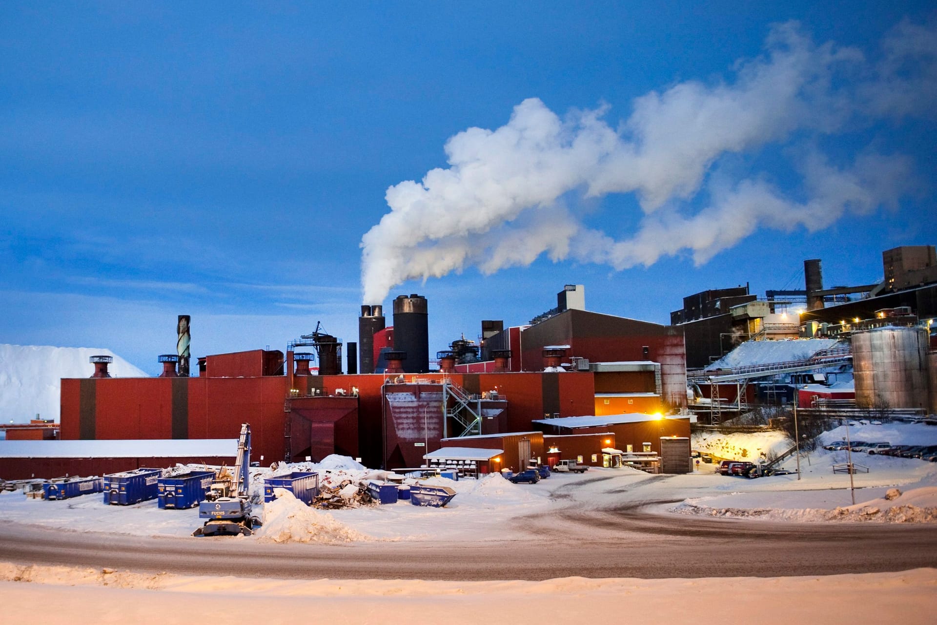 Das schwedische Bergbauunternehmen LKAB: In der Nähe von Kiruna liegen mehr als eine Milion Tonnen an Seltenerdoxiden.