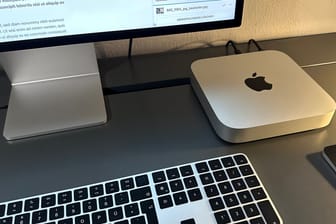 Mac mini mit M2: Größer und leistungsfähiger muss ein Computer in den meisten Fällen nicht sein.