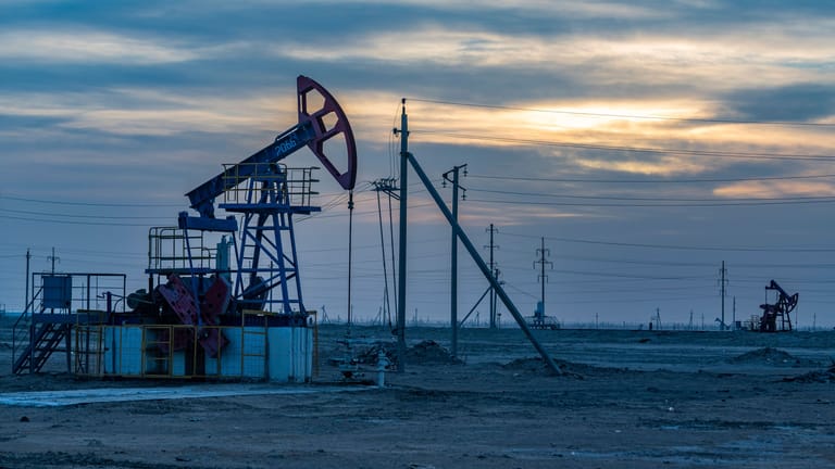 Ölförderung in Kasachstan (Archiv): Die Woche verlief am Rohölmarkt unspektakulär.