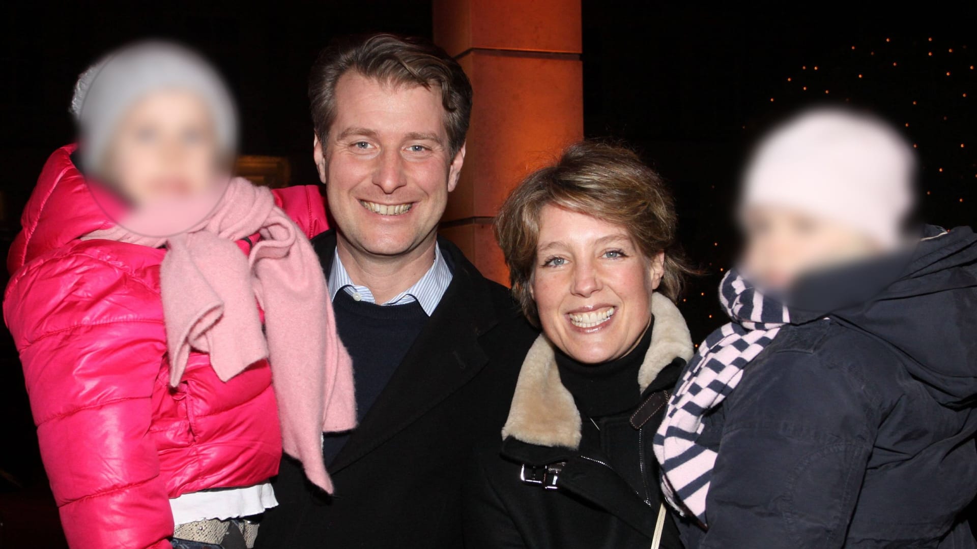 Christina Block mit Ex-Mann Stephan Hensel und den Töchtern Greta und Johanna (Archivbild): Johanna lebt derzeit bei ihrem Vater, Greta bei ihrer Mutter in Hamburg.