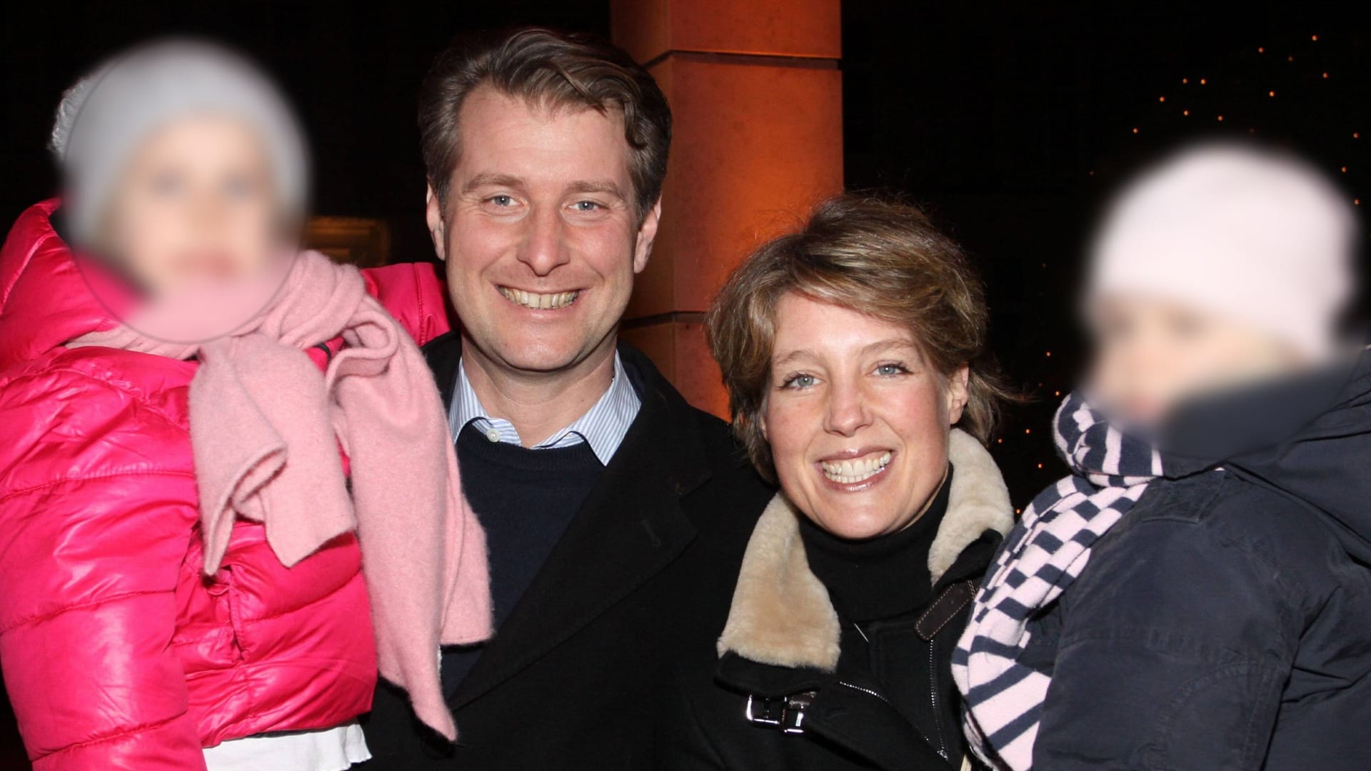 Christina Block mit Ex-Mann Stephan Hensel und den Töchtern Greta und Johanna (Archivbild). Christina Block mit Ex-Mann Stephan Hensel und den Töchtern Greta und Johanna (Archivbild).