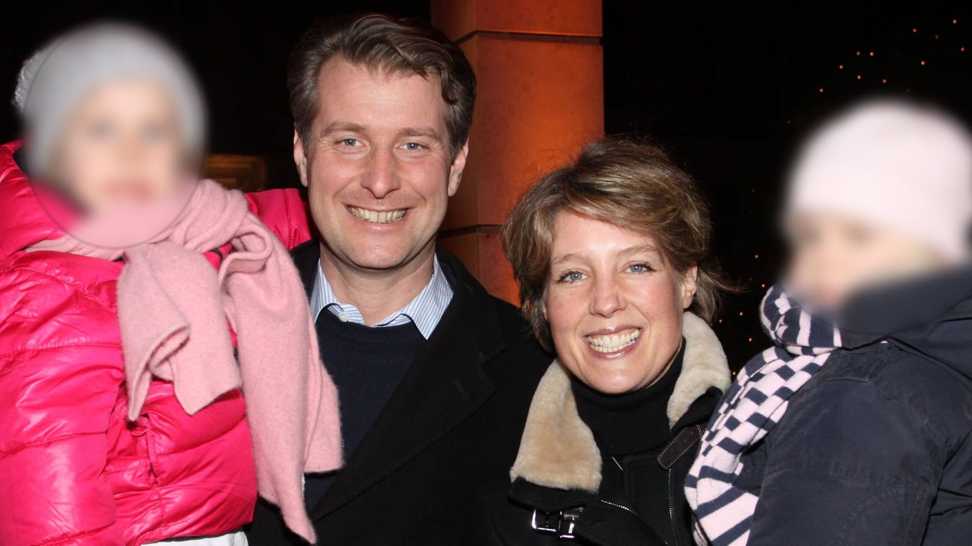 Christina Block mit Ex-Mann Stephan Hensel und den Töchtern Greta und Johanna (Archivbild). Christina Block mit Ex-Mann Stephan Hensel und den Töchtern Greta und Johanna (Archivbild).