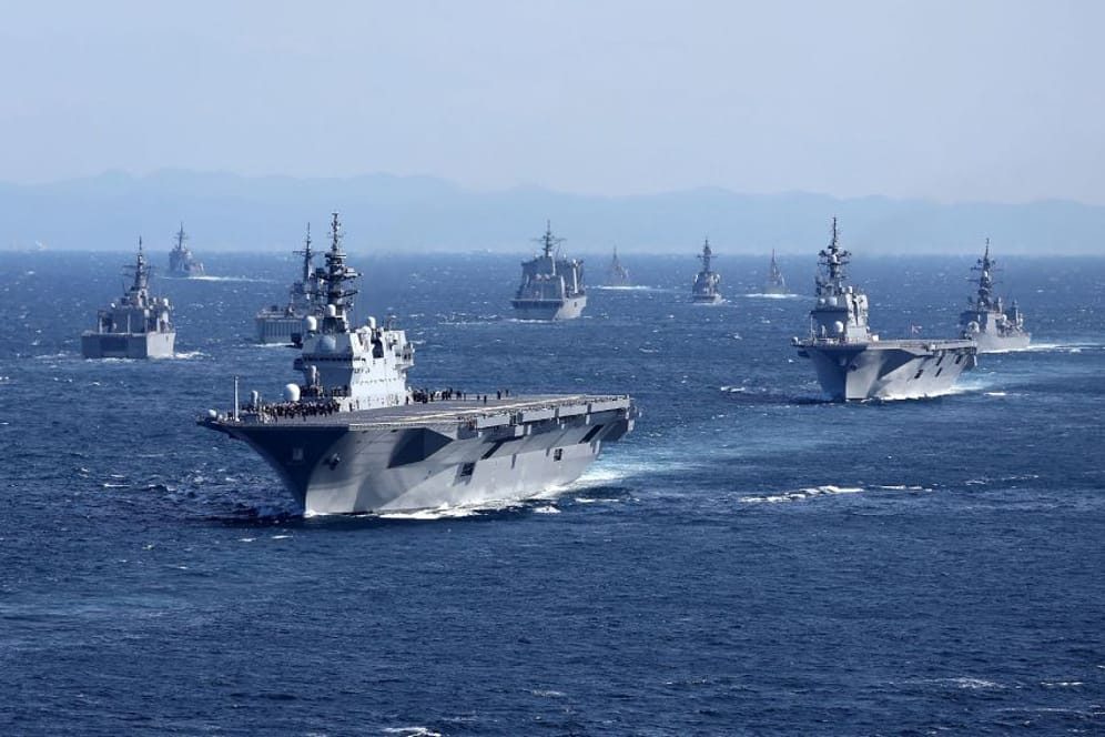 Japanische Militärübung im Pazifik: "Größte Herausforderung seit dem Zweiten Weltkrieg"