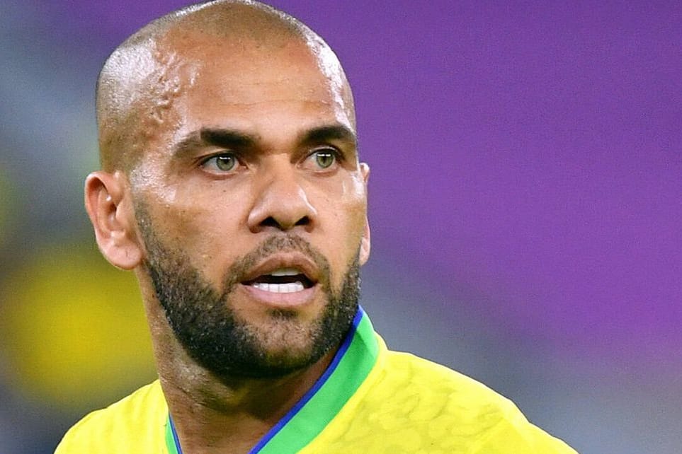 Dani Alves: Der Brasilianer bestreitet, eine Frau sexuell genötigt zu haben.