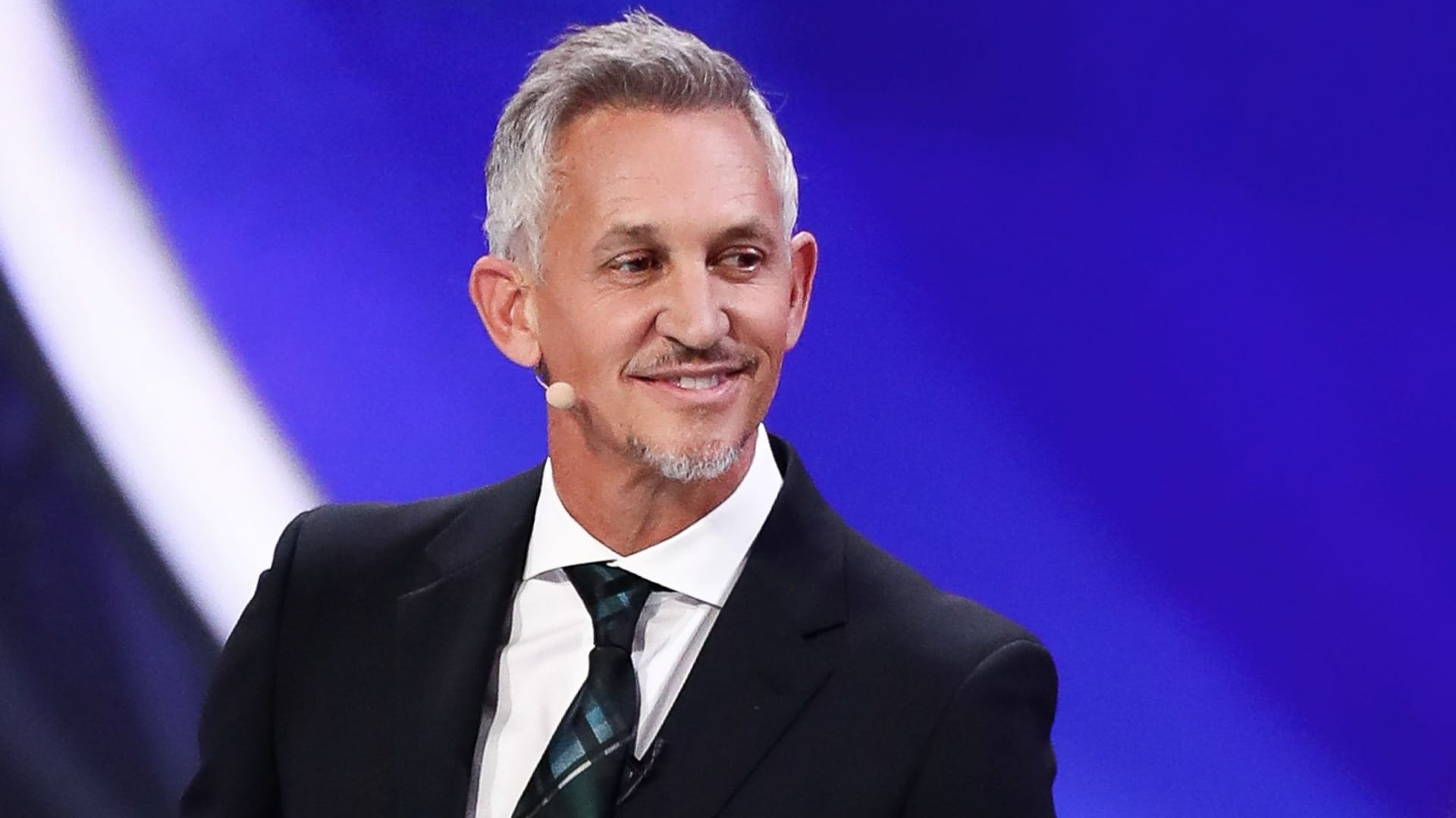 Gary Lineker bei einer Veranstaltung (Archivbild): Der Kommentator wurde am Dienstag von Geräuschen im Studio überrascht.