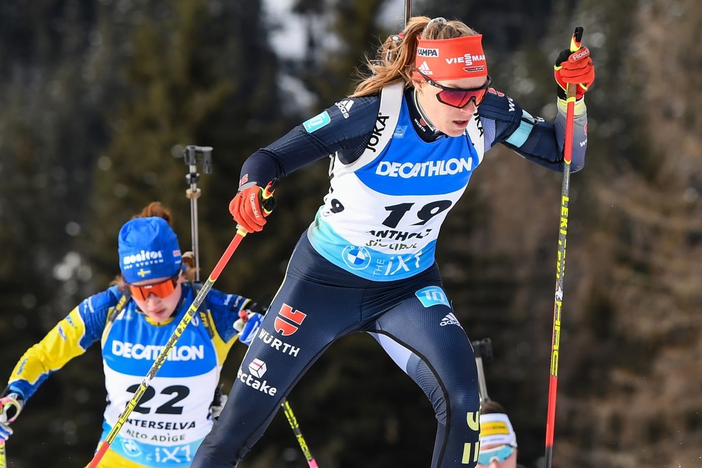 Hanna Kebinger: Sie lief als Schlussläuferin für das deutsche Team.