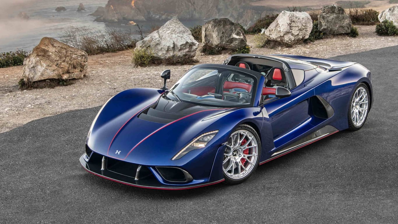 Hennessey Venom F5 Roadster: Das Cabrio soll bis zu 480 km/h schnell sein.