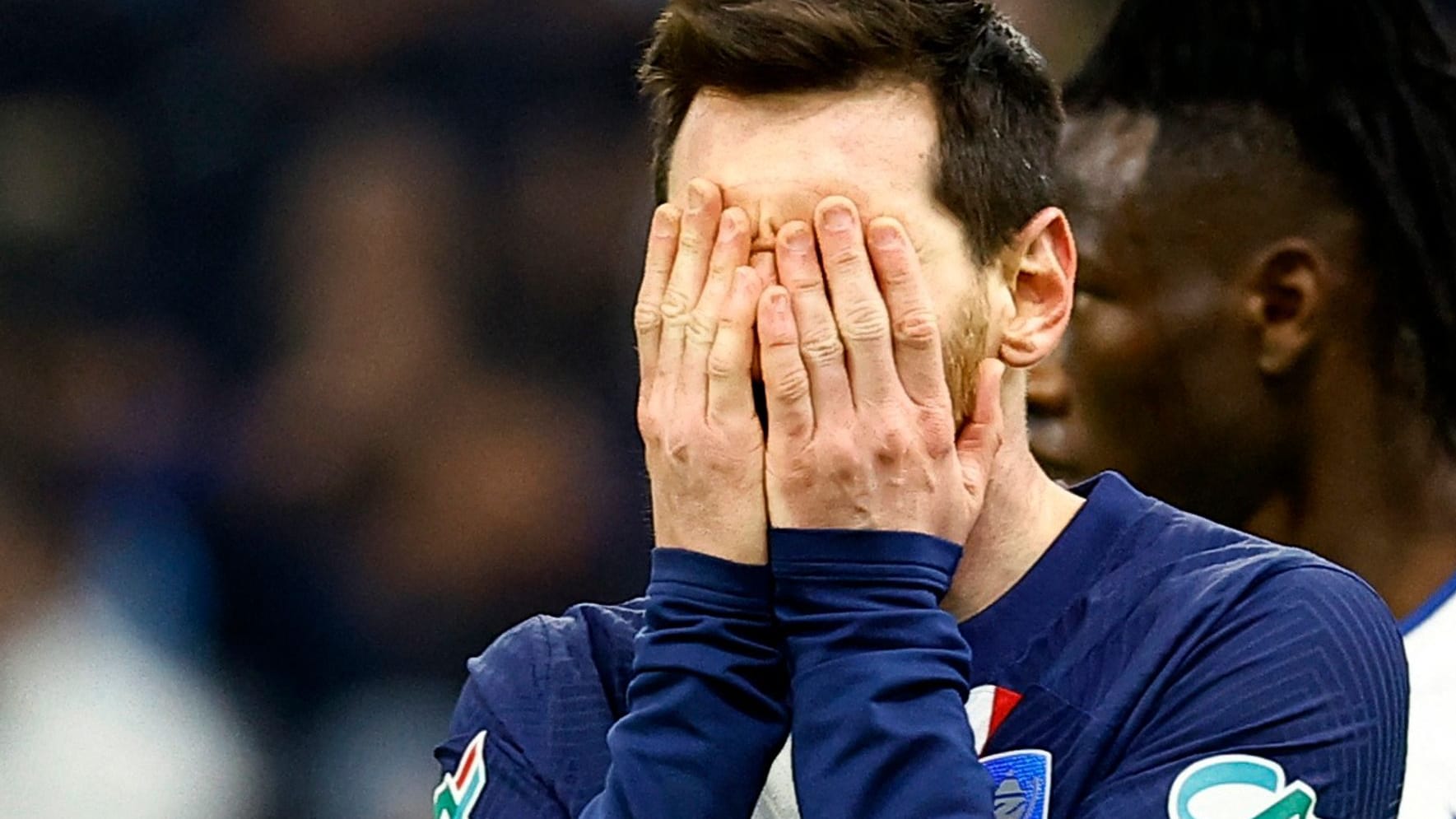 Lionel Messi: Der Weltmeister schied mit Paris aus dem Pokal aus.