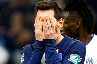 Lionel Messi: Der Weltmeister schied mit Paris aus dem Pokal aus.