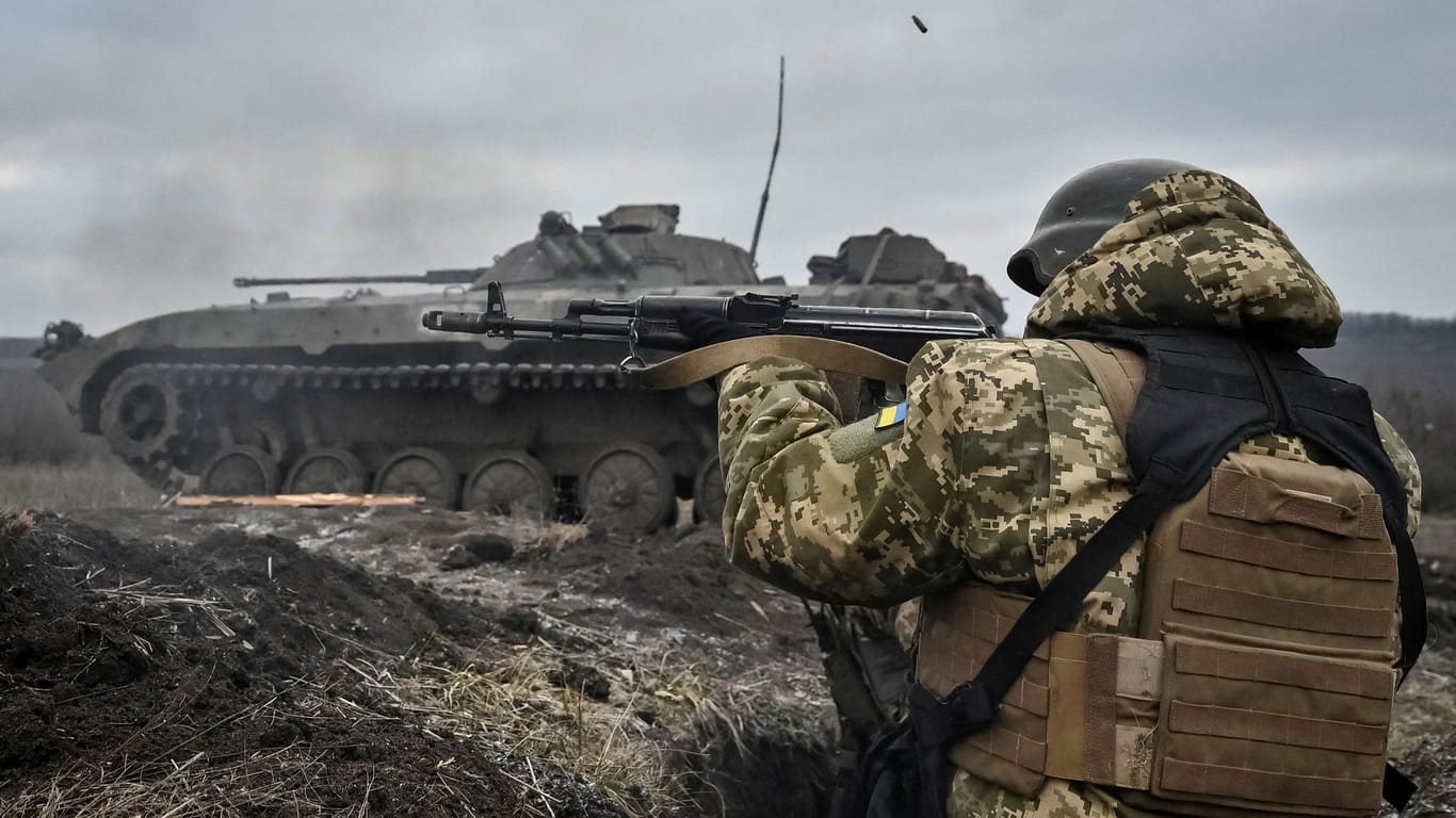 Schwere Gefechte im Osten der Ukraine: Russland hat seine Frühjahrsoffensive bereits begonnen.