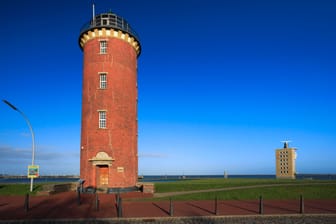 Der "Hamburger Leuchtturm" in Cuxhaven: Offenbar wurde das historische Objekt verkauft.