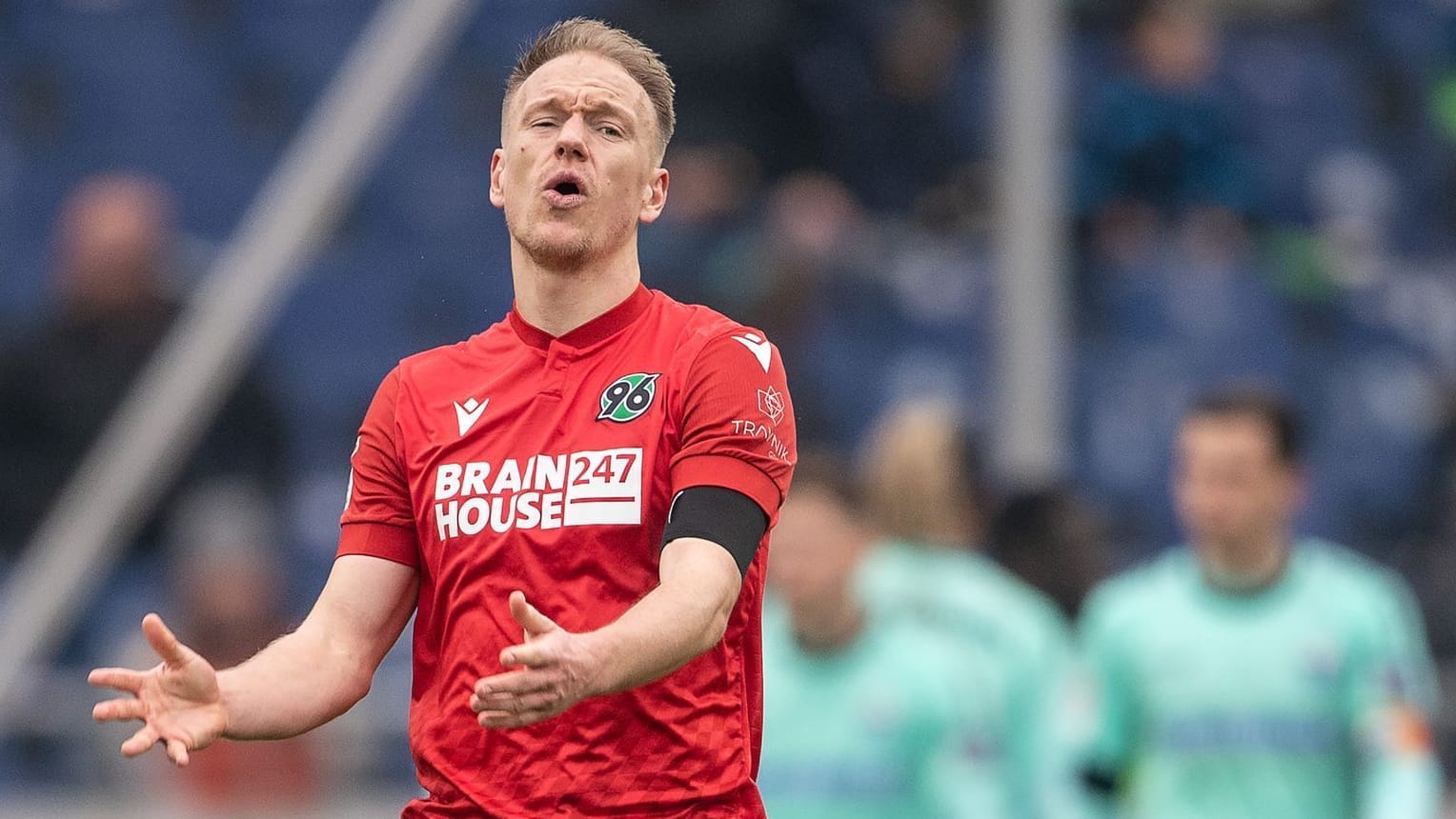 Havard Nielsen: Für den Norweger und Hannover 96 gab es die dritte Niederlage in 2023.