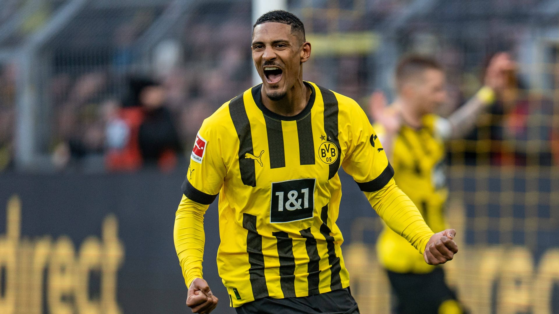 Sebastien Haller: Der Stürmer durfte endlich auch in der Bundesliga jubeln.