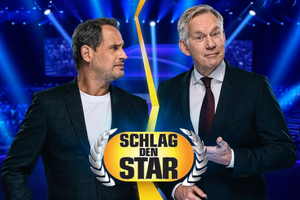 "Schlag den Star": Moritz Bleibtreu und Johannes B. Kerner traten gegeneinander an.