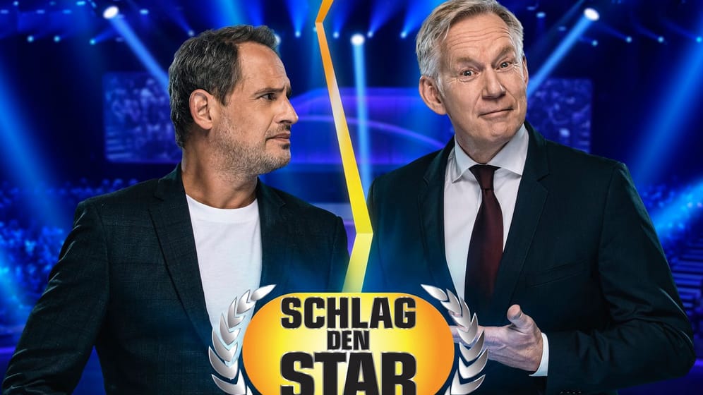 "Schlag den Star": Moritz Bleibtreu und Johannes B. Kerner traten gegeneinander an.