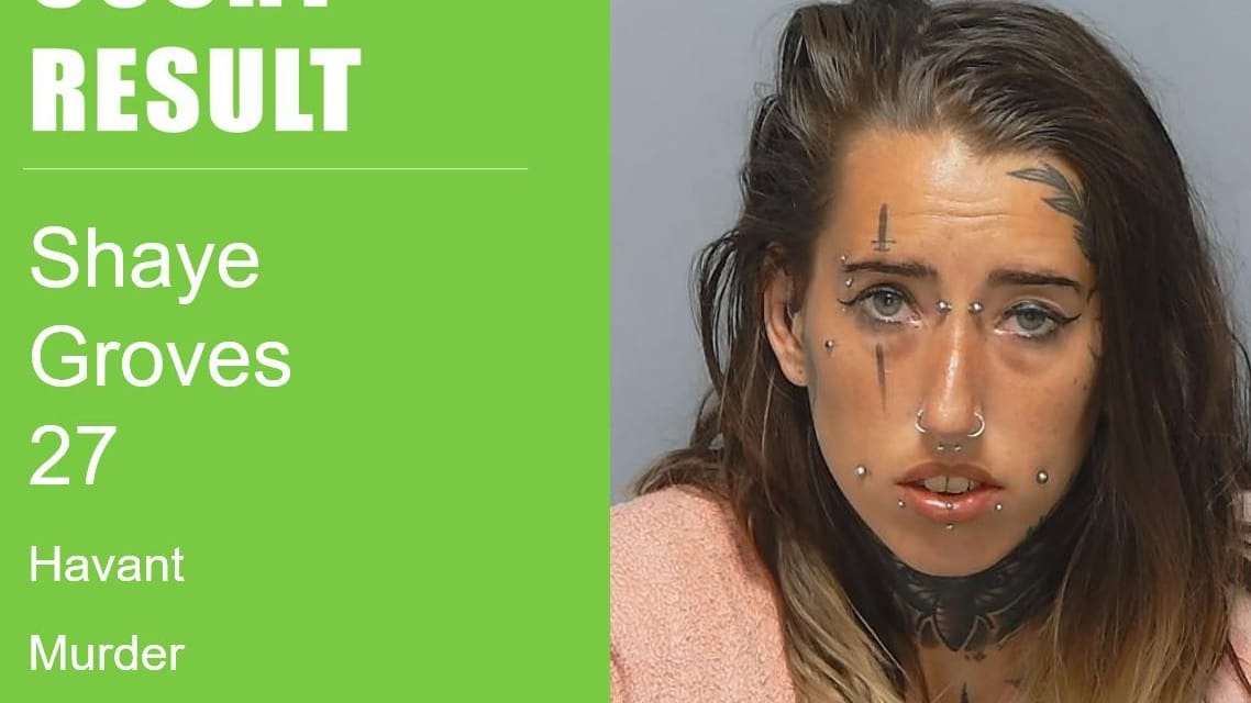Bild aus Mitteilung der Polizei: Die Frau muss mindestens für 23 Jahre ins Gefängnis. Bild aus Mitteilung der Polizei: Die Frau muss mindestens für 23 Jahre ins Gefängnis.