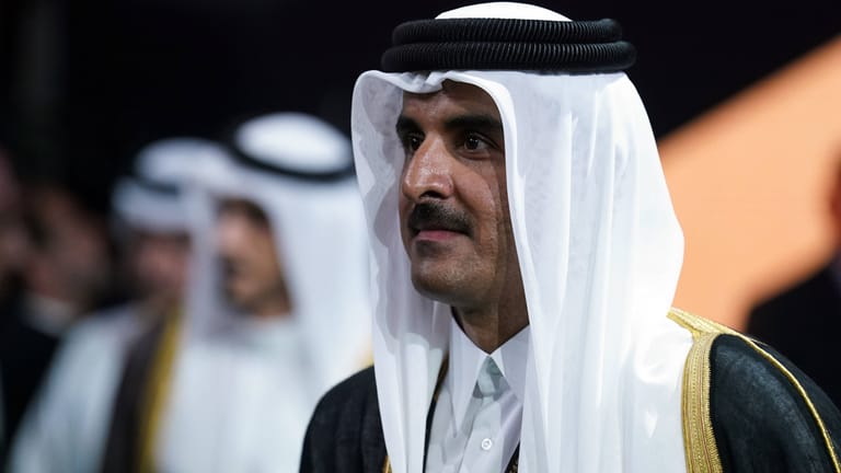Tamim bin Hamad Al-Thani: Der Emir von Katar wird offenbar am Dienstag in Paris sein.