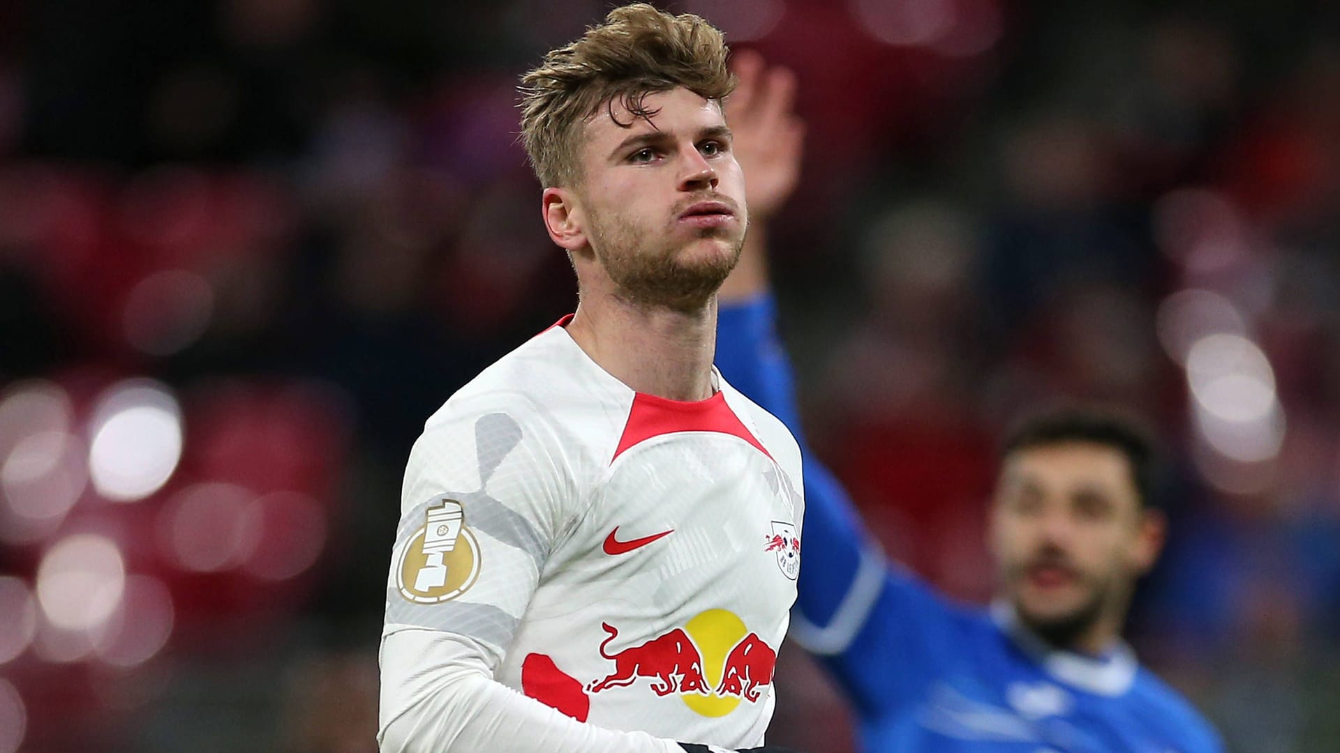 Timo Werner im Trikot von RB Leipzig: Der Nationalspieler ist seit Sommer 2022 zurück bei den Sachsen.