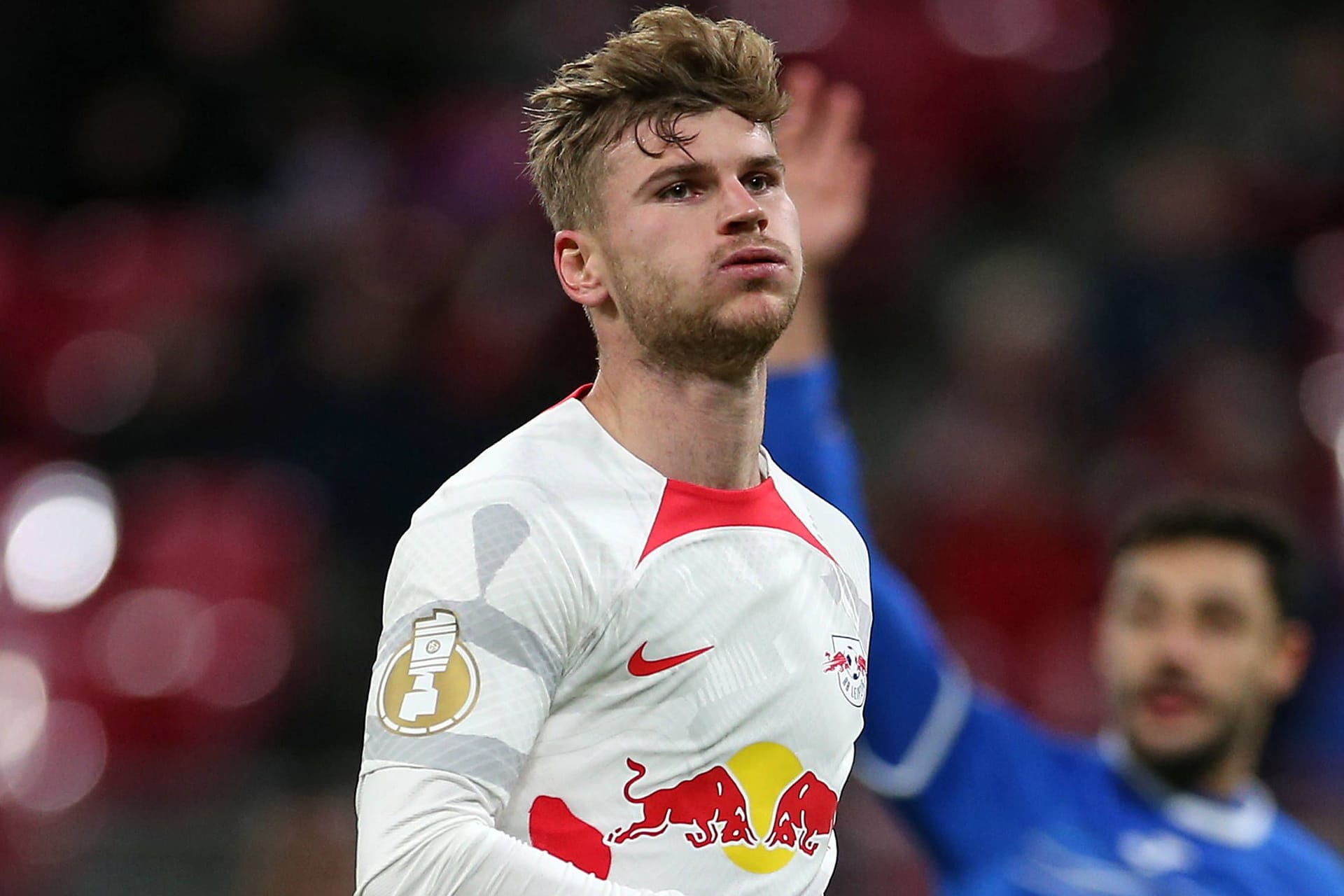 Timo Werner im Trikot von RB Leipzig: Der Nationalspieler ist seit Sommer 2022 zurück bei den Sachsen.