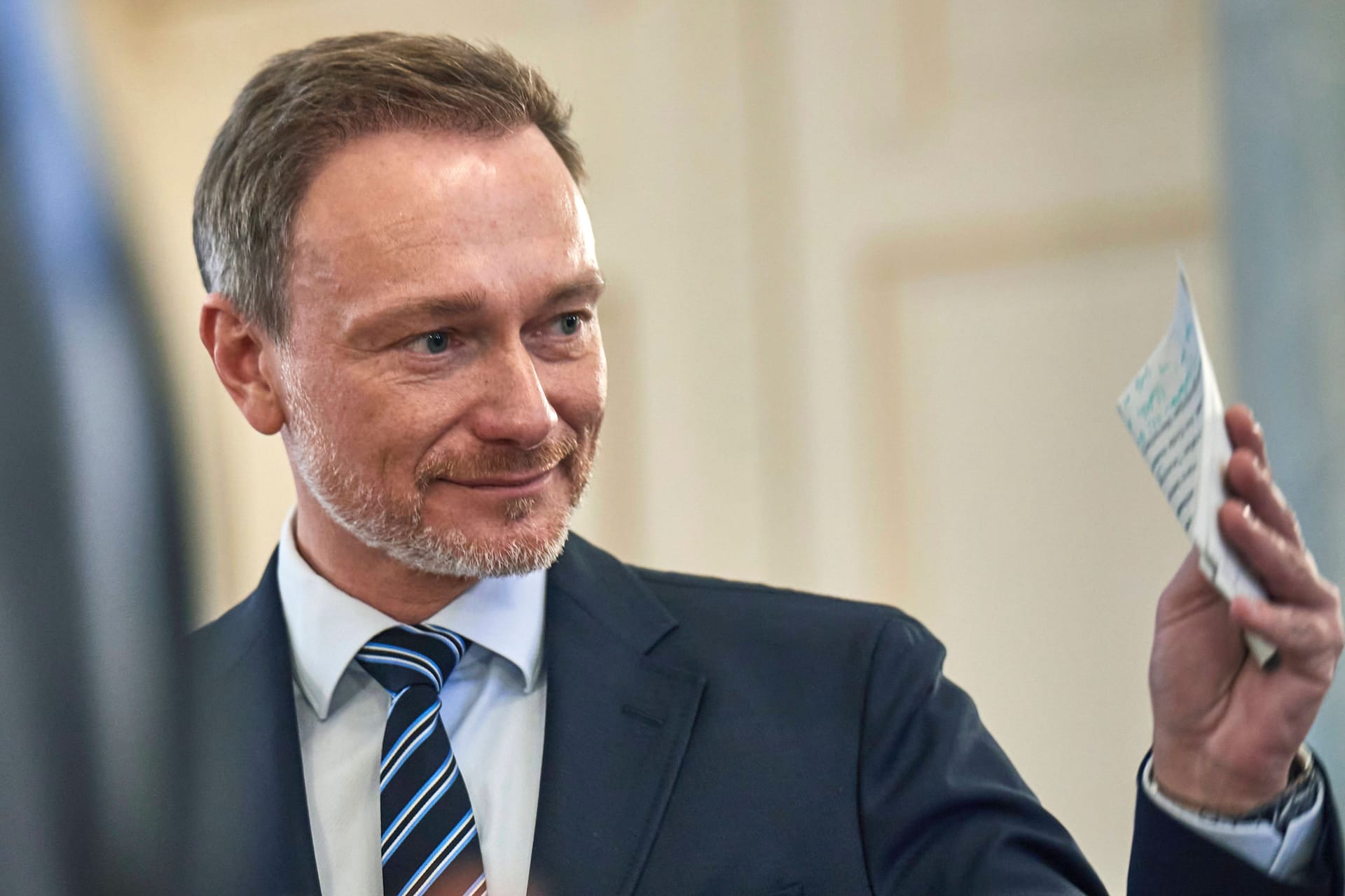 Christian Lindner in Berlin: Der Finanzminister nimmt einige Änderungen bei Personalien vor.