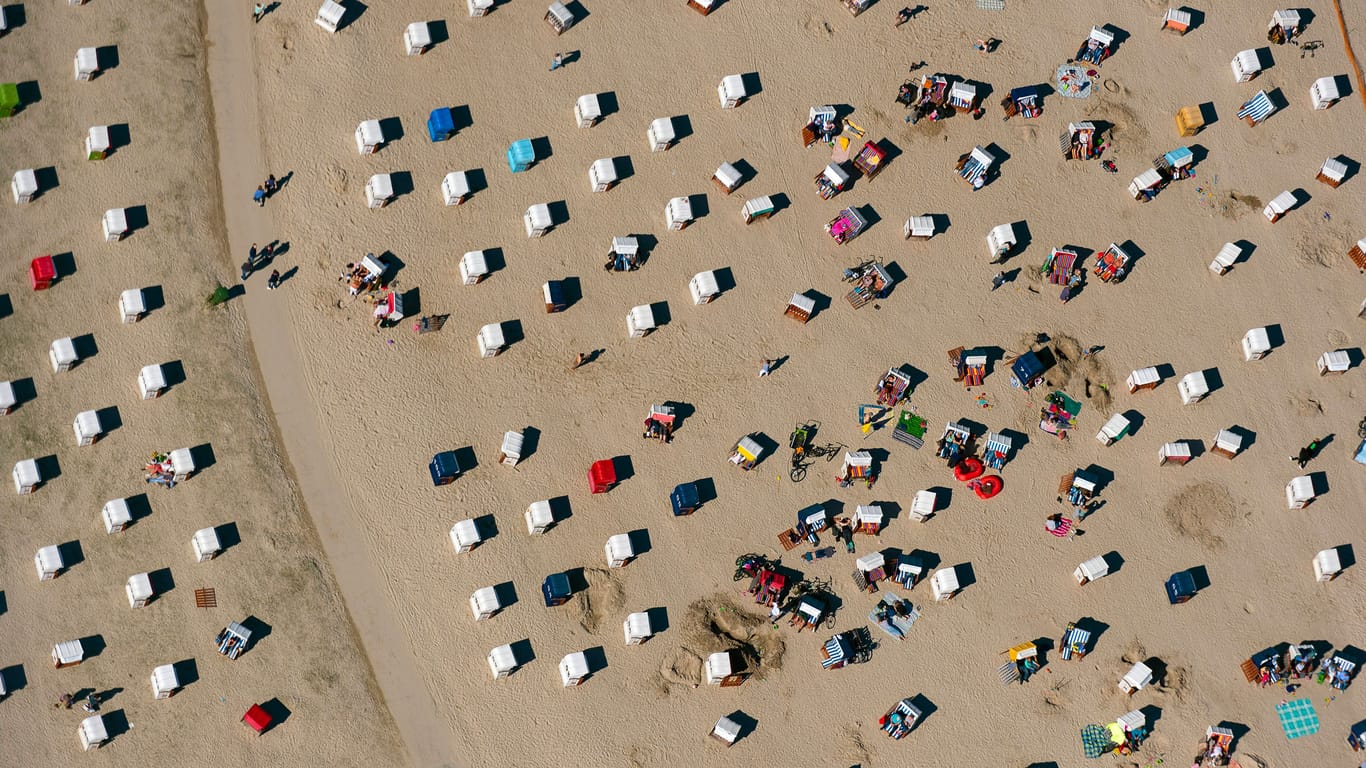 Luftbild vom Strand in Schillig (Archivfoto): Zur "Tano" gehören neun Städte und Landkreise.