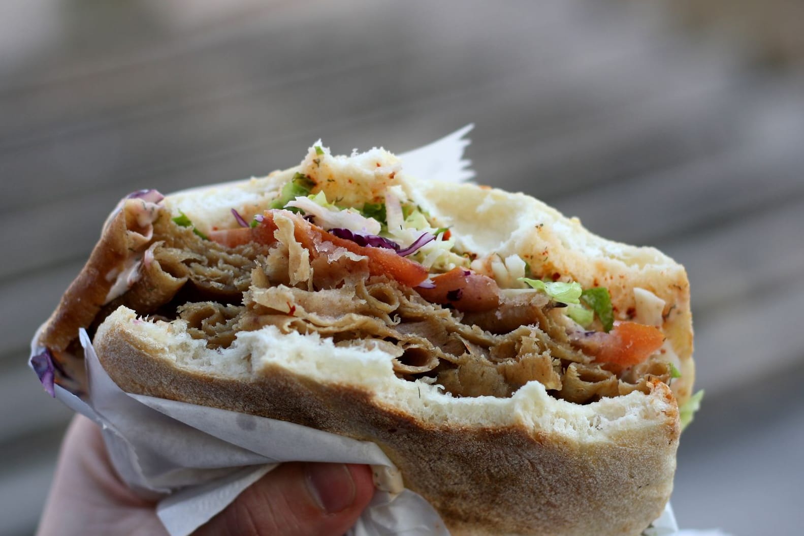 Döner: Das Fast Food ist sowohl mittags als auch abends sehr beliebt.