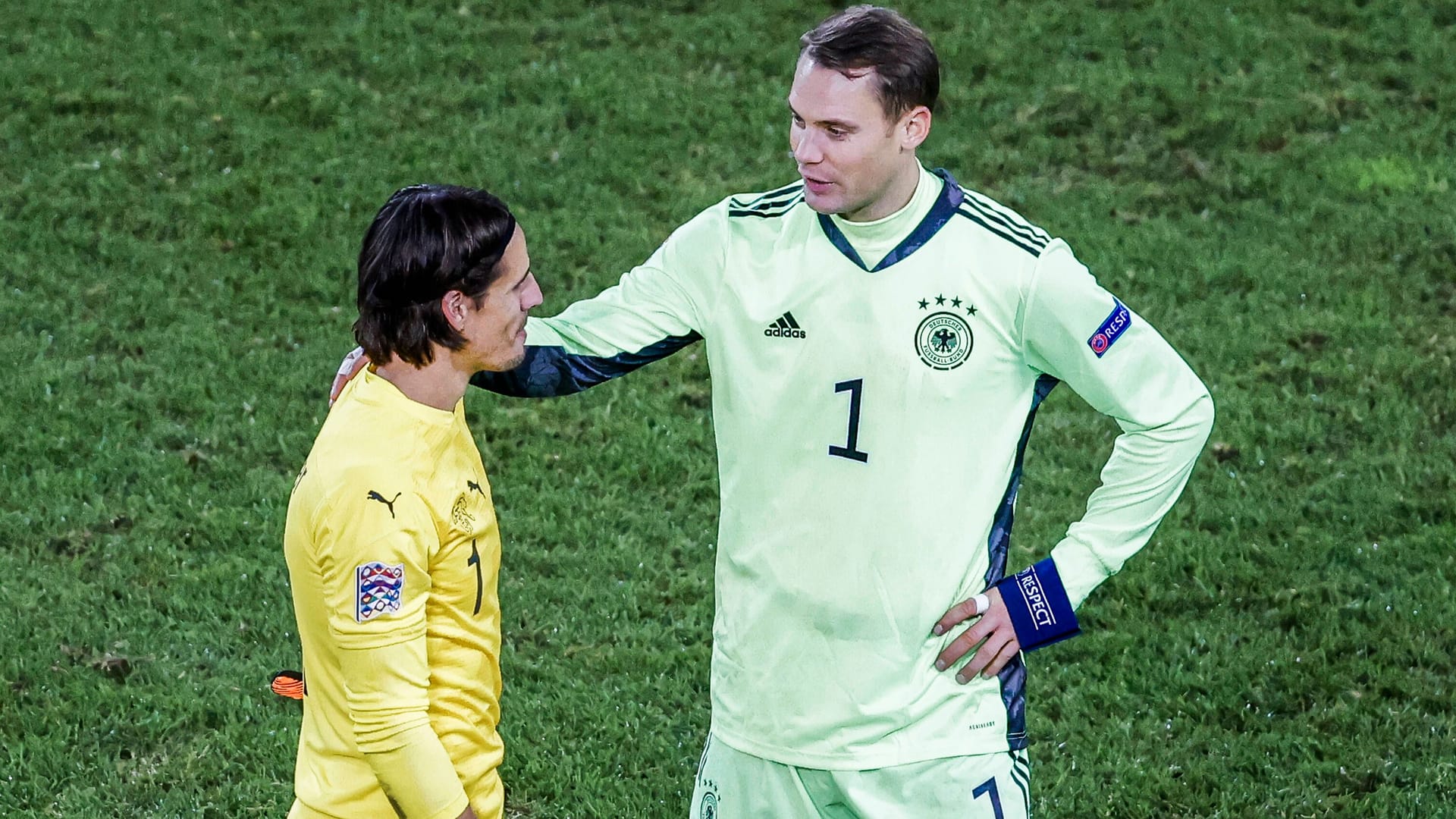 Yann Sommer (l.) und Manuel Neuer: Der Schweizer ist als Nachfolger für den verletzten Neuer zum FC Bayern gewechselt.