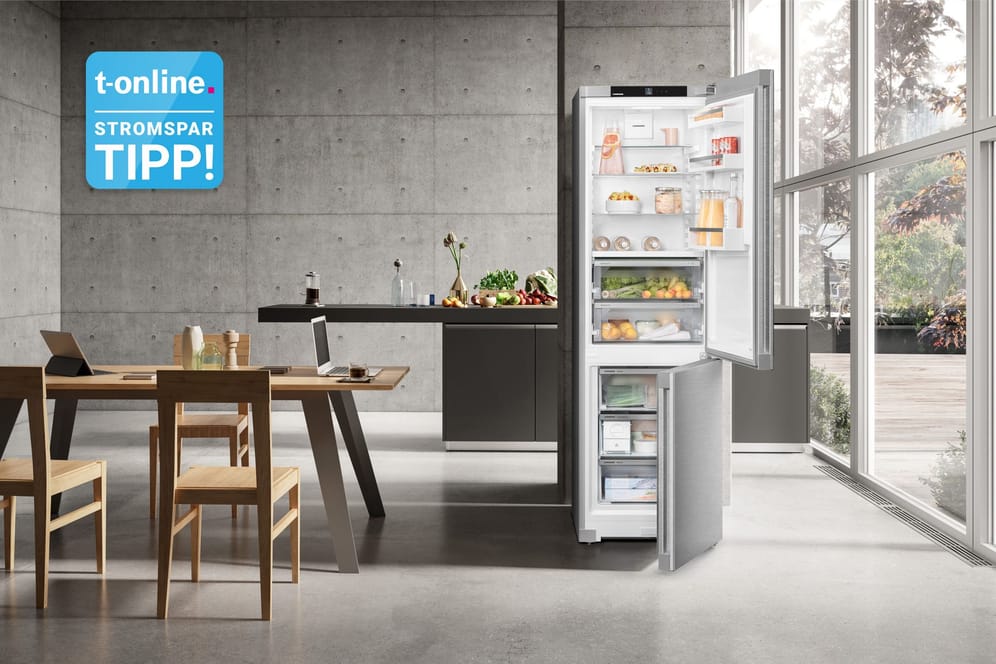 Groß, gut und günstig im Verbrauch: Die neuen Kühl-Gefrierkombis der Energieeffizienzklasse A von Liebherr gehören zu den aktuell interessantesten Modellen auf dem Markt.