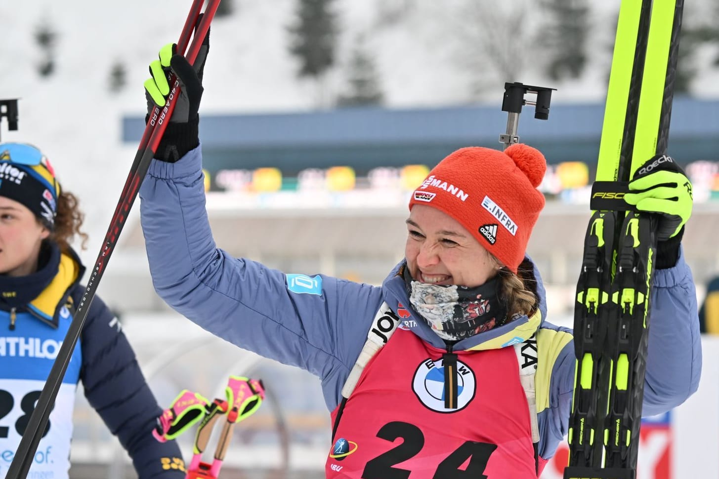 Denise Herrmann-Wick: Im ersten Einzelrennen bei der WM holte sich gleich die erste Goldmedaille.