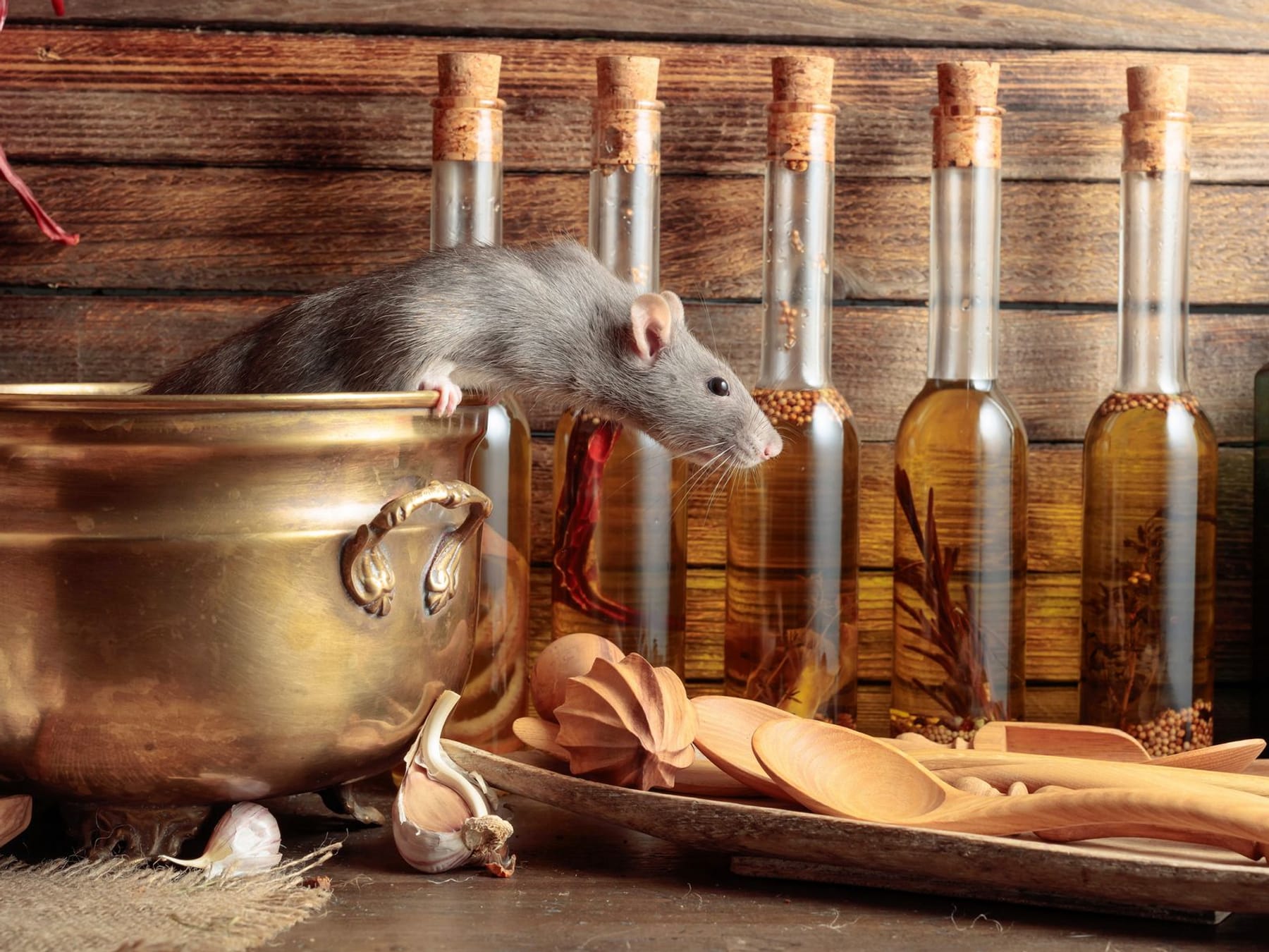 Terpentin gegen Ratten: So werden Sie die Störenfriede schnell los