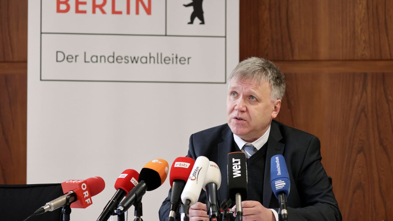 Stephan Bröchler, Landeswahlleiter für Berlin: Erst der Landeswahlausschuss kann das Ergebnis amtlich machen.