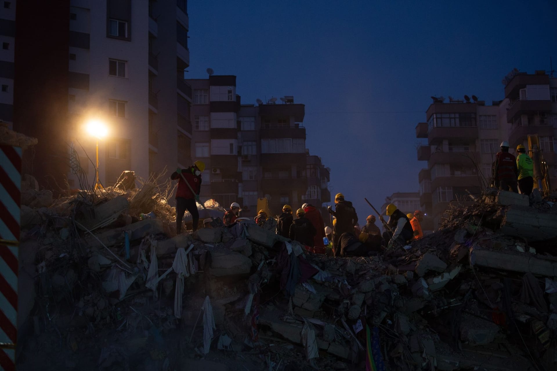 Erdbebenkatastrophe in der Türkei - Adana