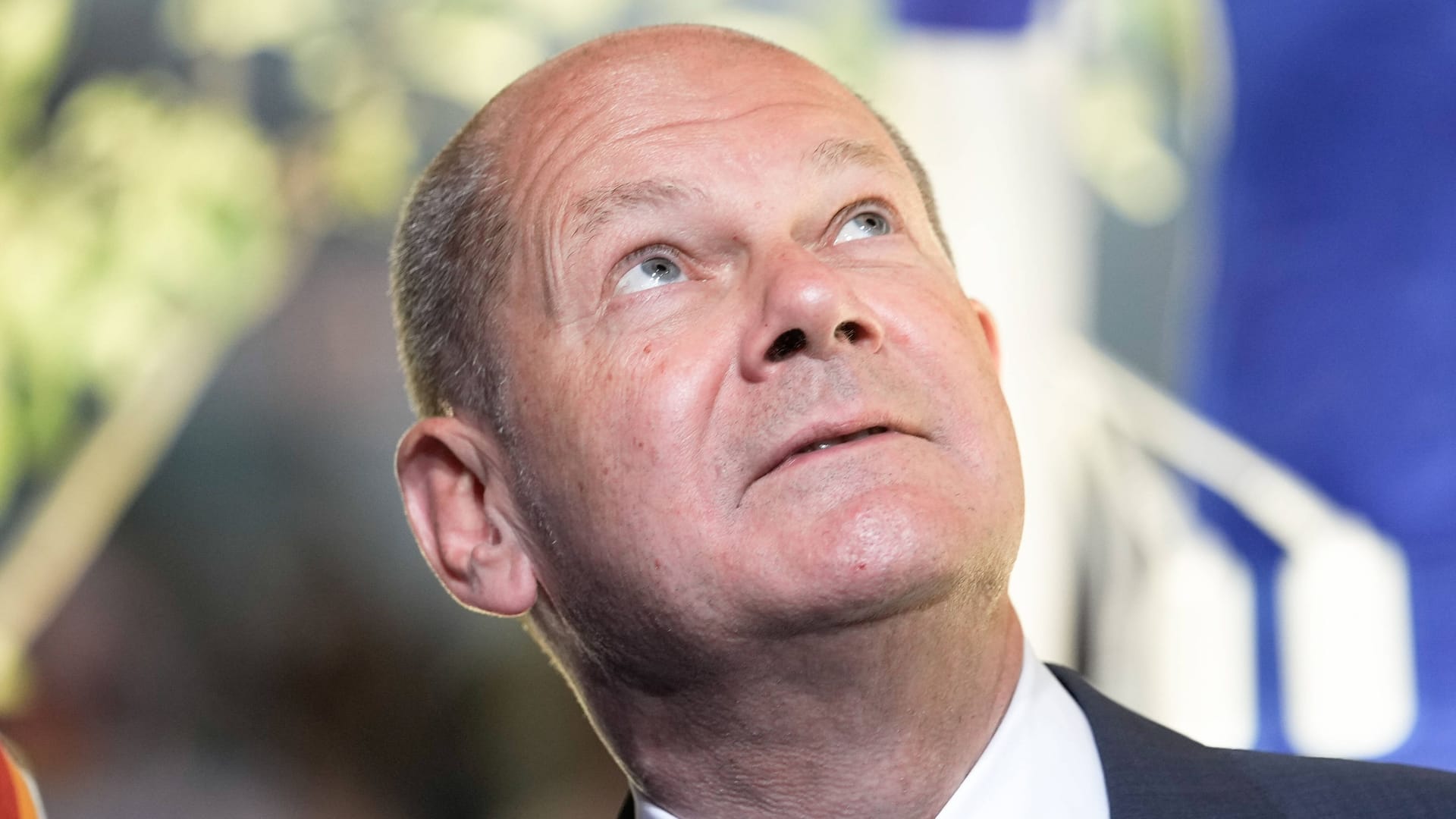 Olaf Scholz in Berlin: Eine heikle Mission.