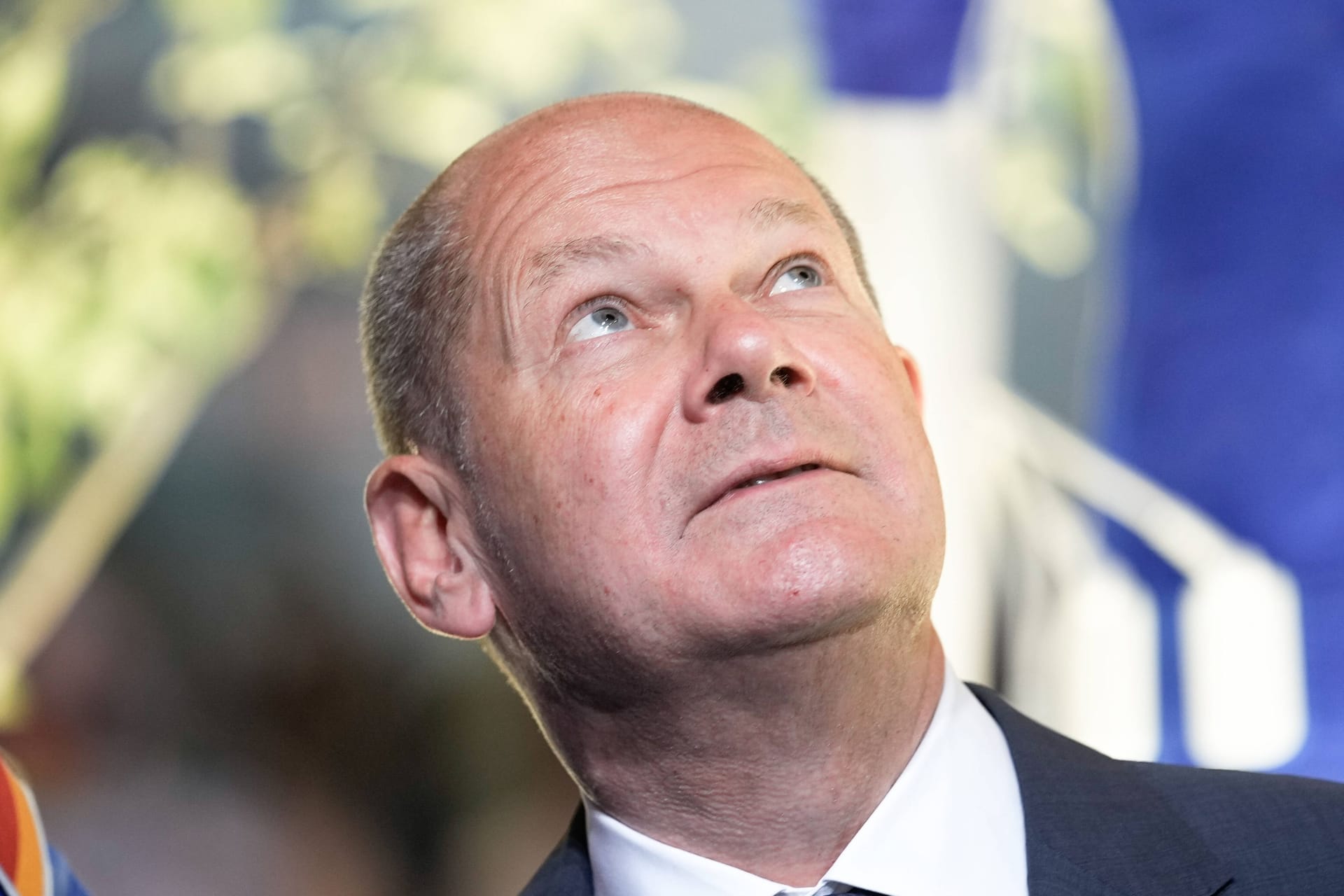 Olaf Scholz in Berlin: Eine heikle Mission.