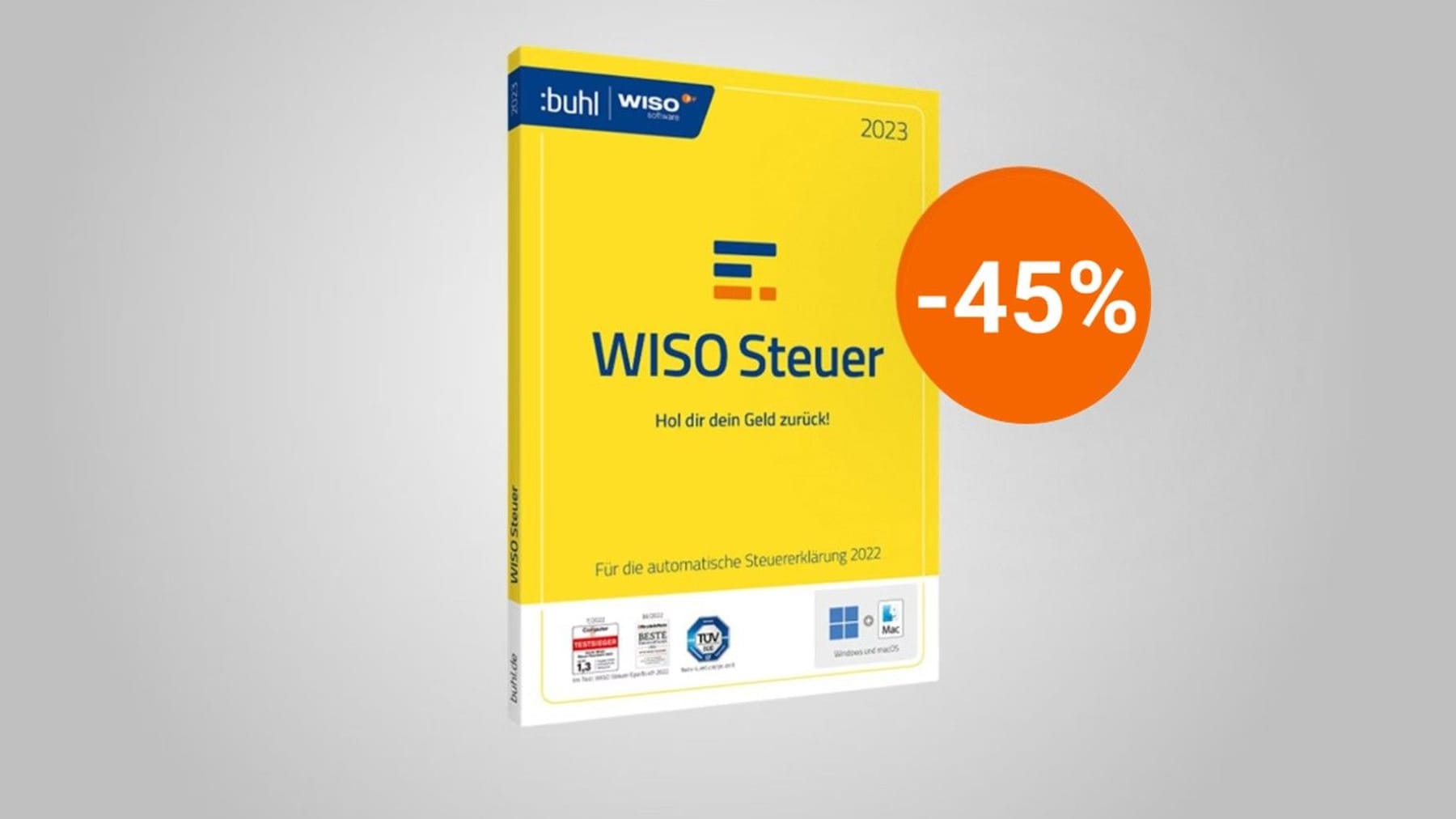 WISO SteuerSparbuch zum halben Preis bei Amazon im Angebot