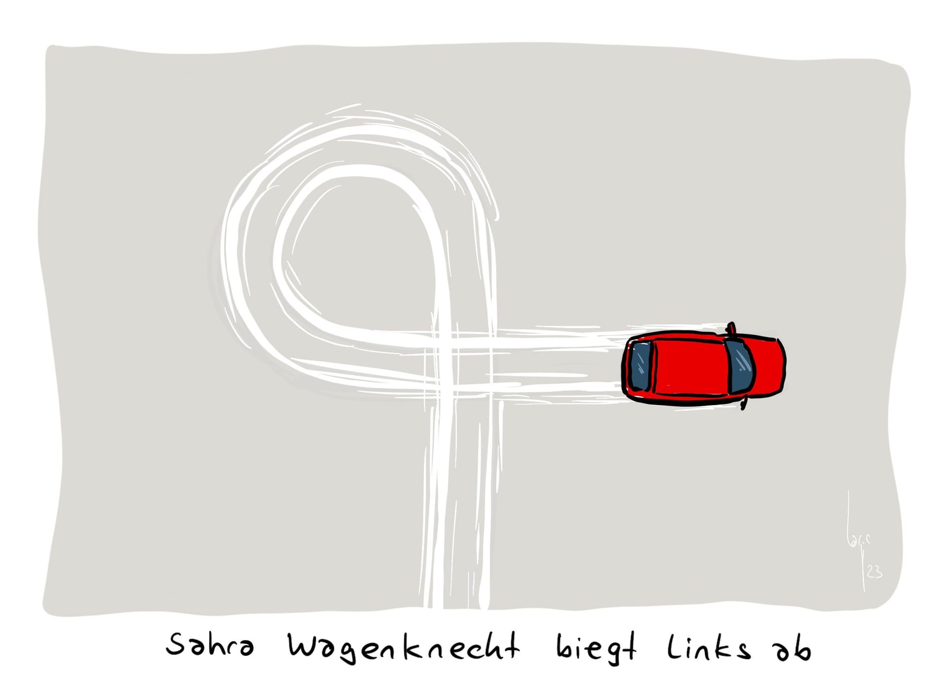 Wer zu oft links abbiegt, fährt irgendwann in die falsche Richtung.