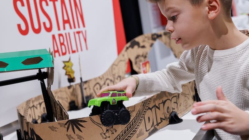 Spielwarenmesse 2023: Nachhaltigkeit soll auch im Kinderzimmer ankommen.