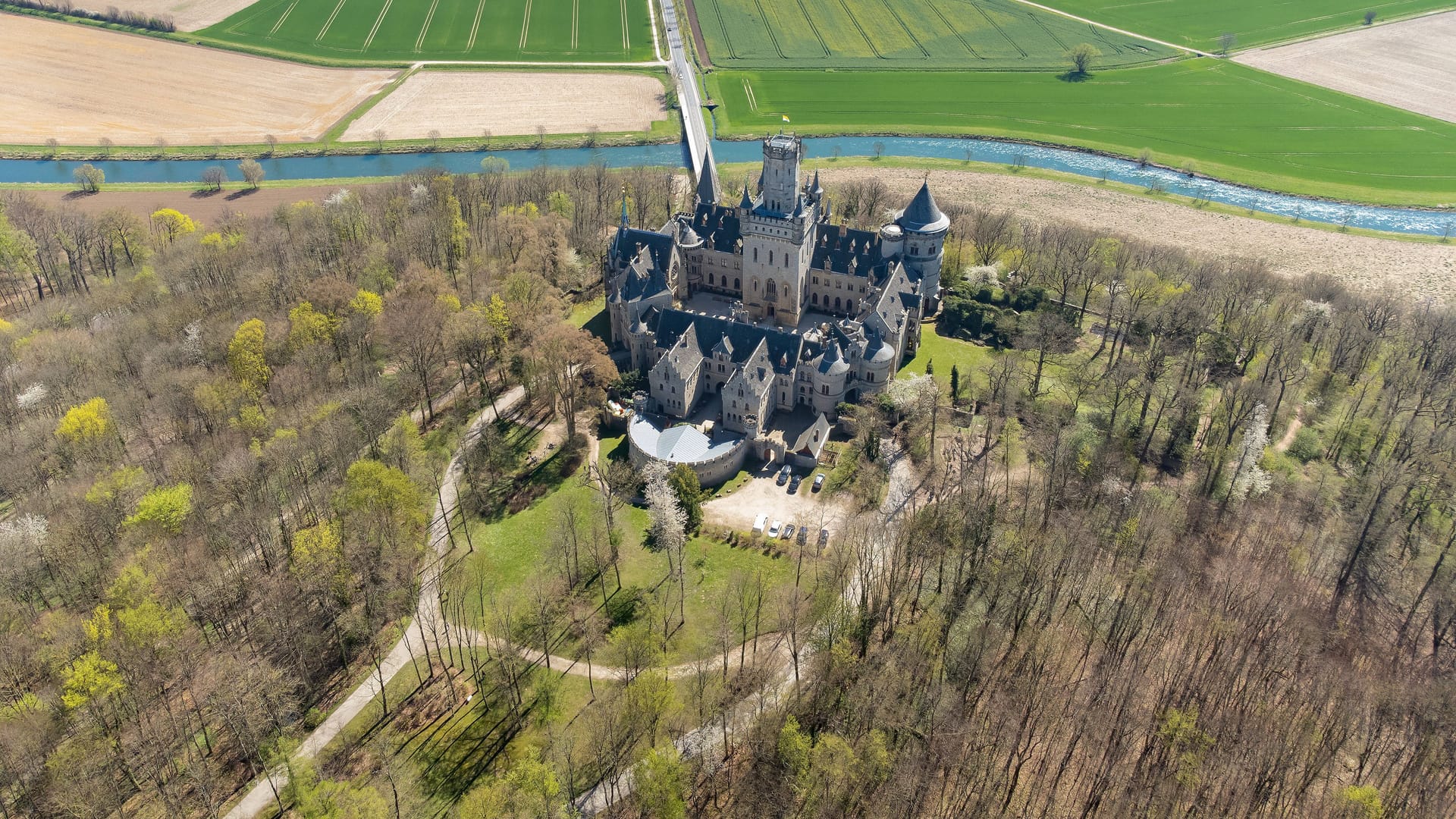 Das Waldgebiet am Fuße der Marienburg leidet unter dem Klimawandel (Archivbild): Nun wird das Waldgebiet am Marienberg aufgeforstet.