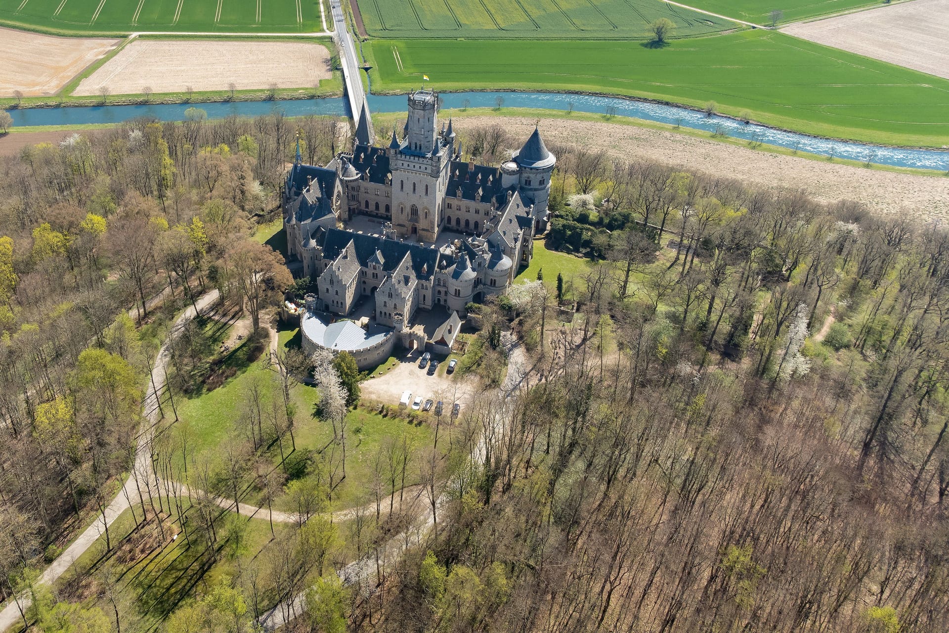 Das Waldgebiet am Fuße der Marienburg leidet unter dem Klimawandel (Archivbild): Nun wird das Waldgebiet am Marienberg aufgeforstet.