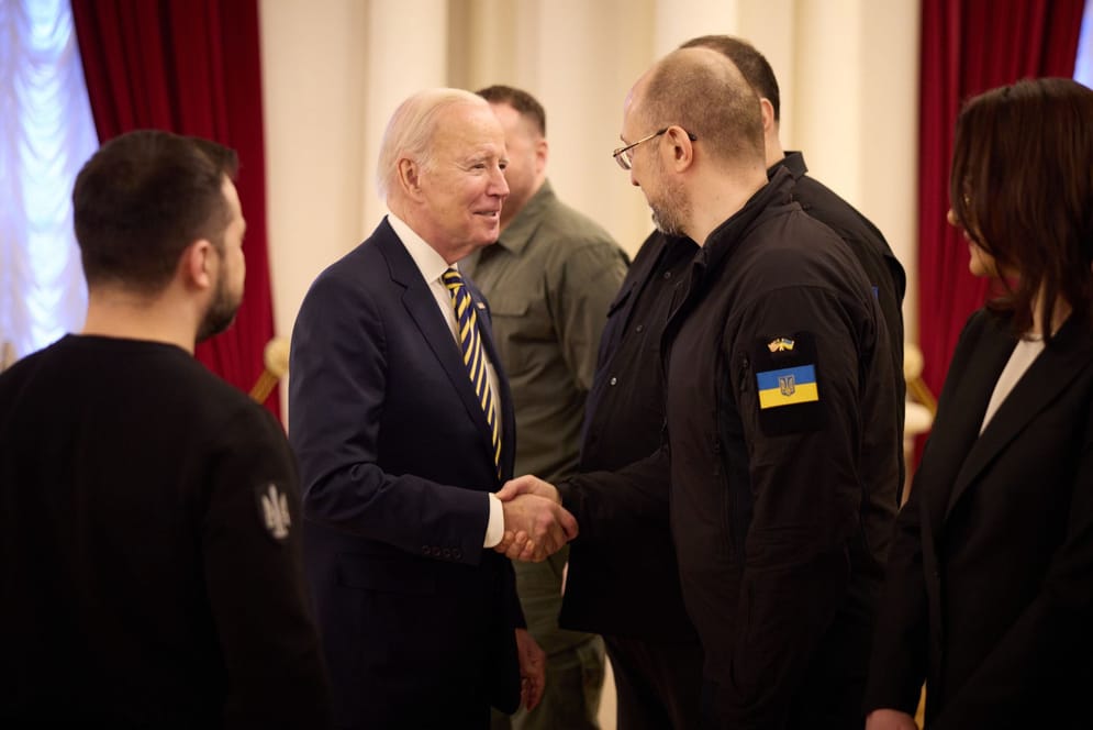 Überraschung In Der Ukraine: US-Präsident Biden Zu Besuch In Kiew