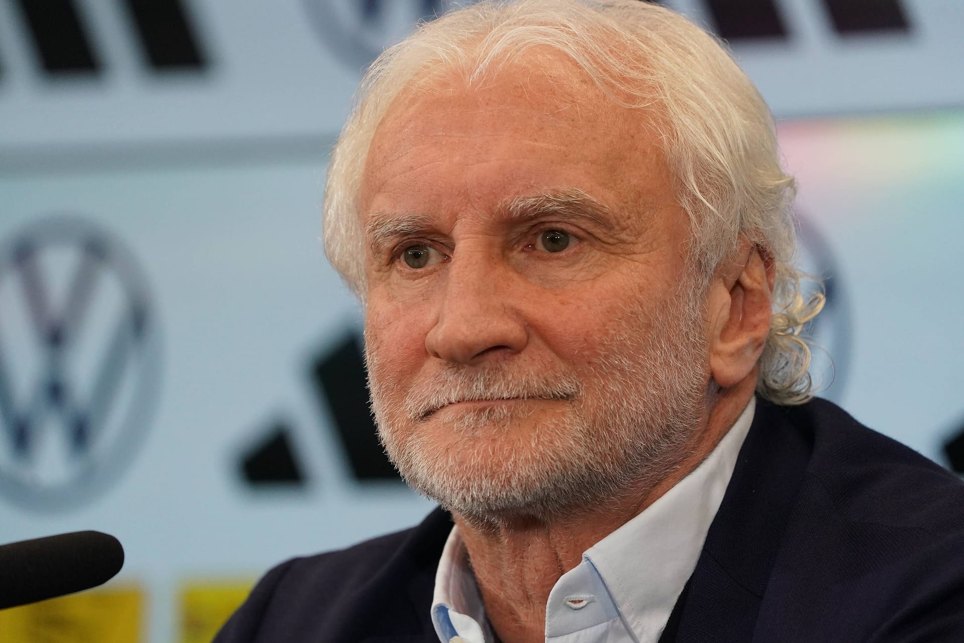 Rudi Völler: Er äußerte sich zur aktuellen Lage beim DFB.
