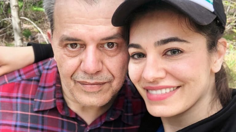 Jamshid Sharmahd und seine Tochter Gazelle: Sie setzt sich für die Freiheit ihres Vaters ein.