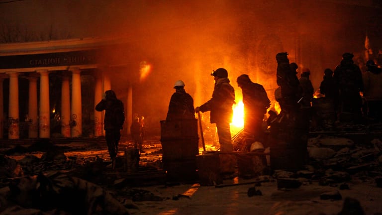Euromaidan 2014: Der Protest in der Ukraine besorgte Wladimir Putin.