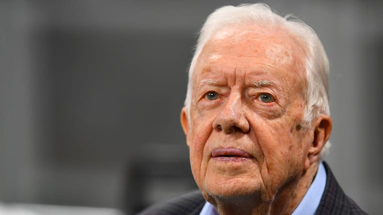 Jimmy Carter: Nach einer Reihe kurzer Krankenhausaufenthalte hat der ehemalige US-Präsident entschieden, die ihm verbleibende Zeit zu Hause mit seiner Familie zu verbringen.