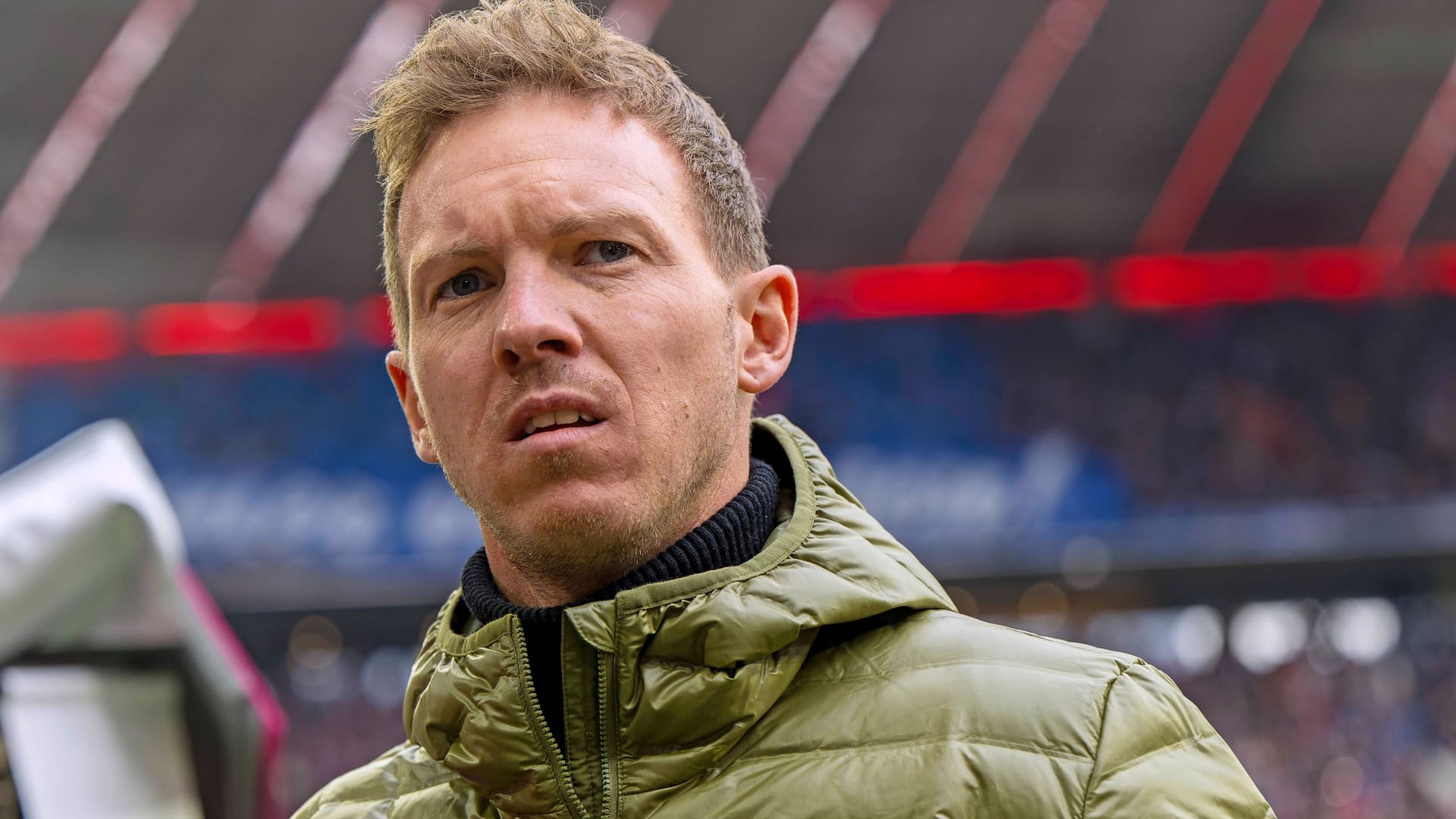 Julian Nagelsmann: Der Bayern-Trainer kann mit dem Spiel in Paris zufrieden sein.