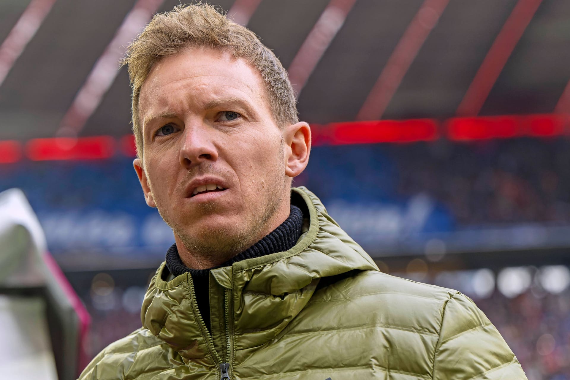 Julian Nagelsmann: Der Bayern-Trainer kann mit dem Spiel in Paris zufrieden sein.